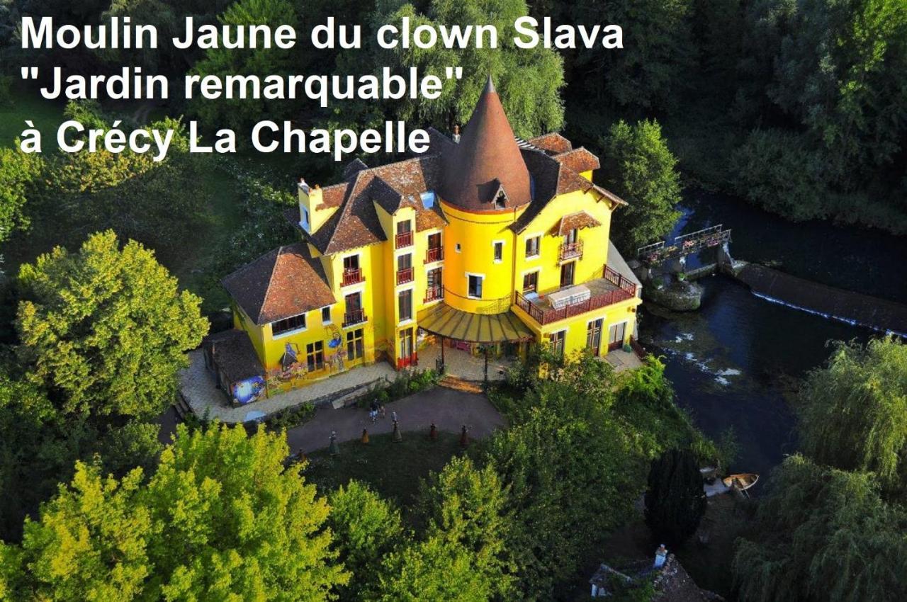 Les Nympheas, Appart Au Calme Et Grand Jardin A 15 Min De Disneyland, Crecy-la-Chapelle Exteriör bild