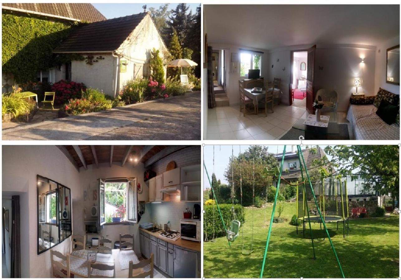 Les Nympheas, Appart Au Calme Et Grand Jardin A 15 Min De Disneyland, Crecy-la-Chapelle Exteriör bild