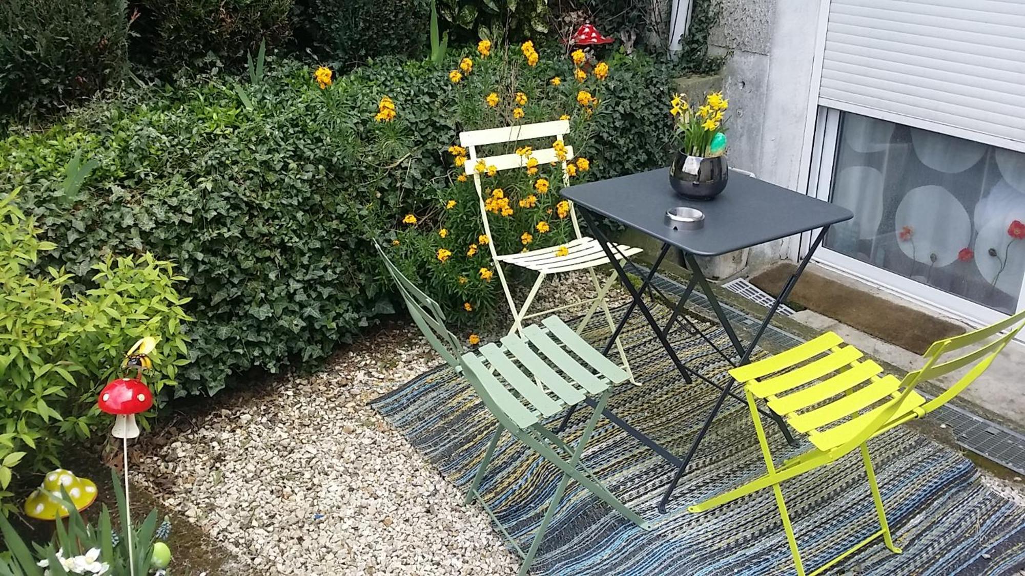 Les Nympheas, Appart Au Calme Et Grand Jardin A 15 Min De Disneyland, Crecy-la-Chapelle Exteriör bild